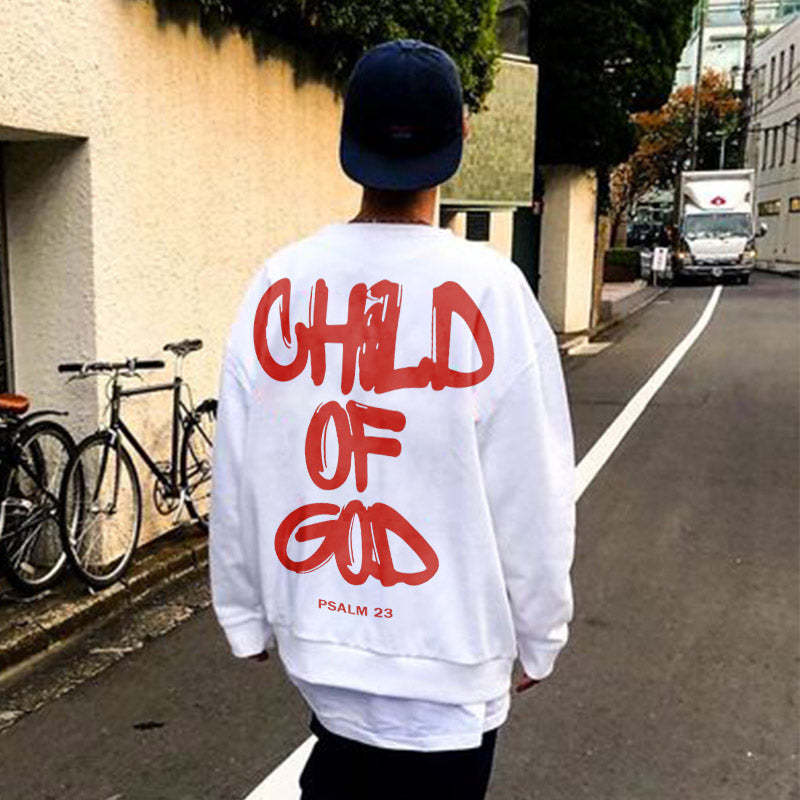 "Child of God" Print Sweatshirt