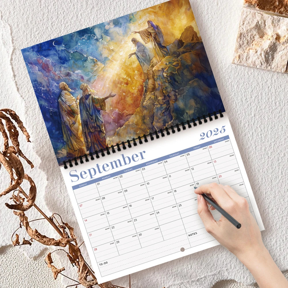 "Graceful Journey" 2025 Scripture Wall Calendar