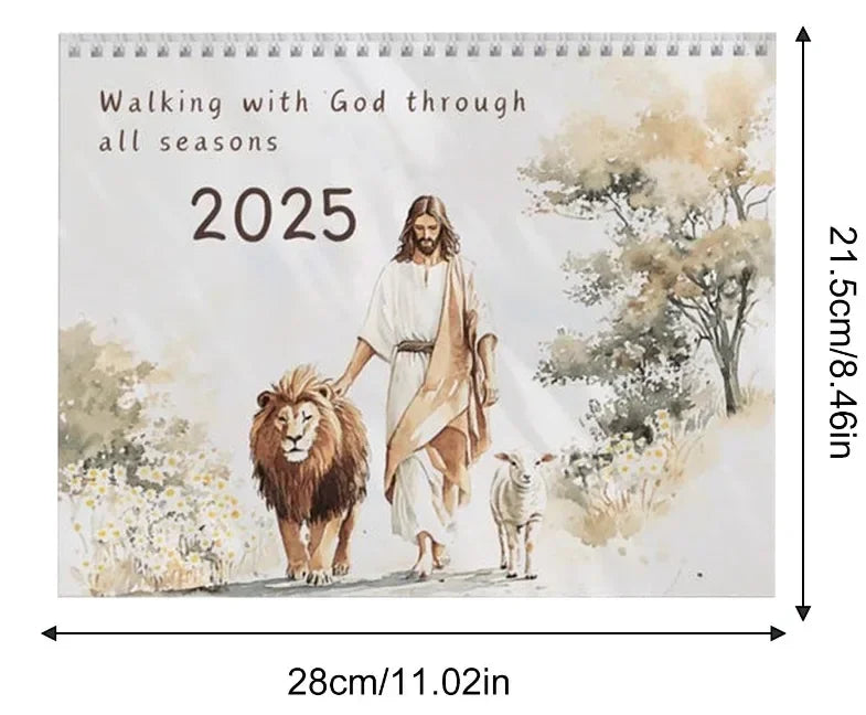 Christian Bible Stories Wall Calendar