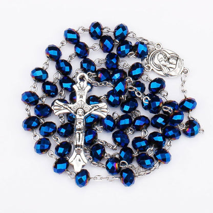His & Hers Rosary Necklace Set