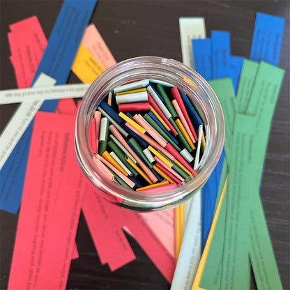 Handmade Bible Verses Jar for Emotional Support