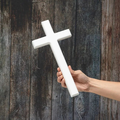 Sacred Serenity Wooden Cross Wall Decor