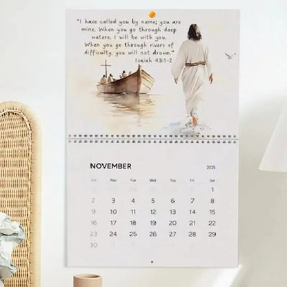 2025 Bible Verse Wall Calendar
