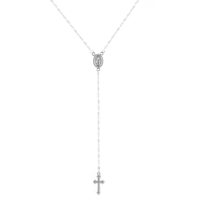 Vintage Christian Cross  Necklace