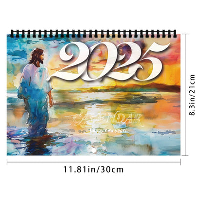 "Graceful Journey" 2025 Scripture Wall Calendar