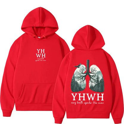 Every Breath Speak His Name - YHWH Hoodie