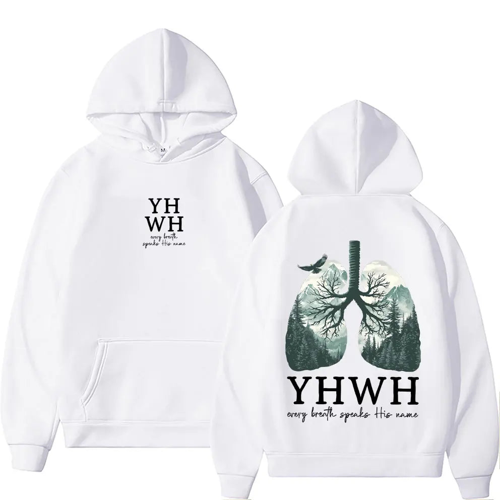 Every Breath Speak His Name - YHWH Hoodie