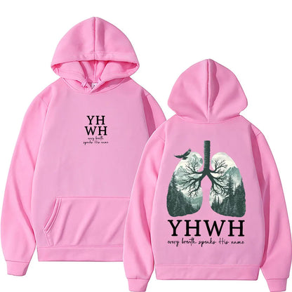 Every Breath Speak His Name - YHWH Hoodie