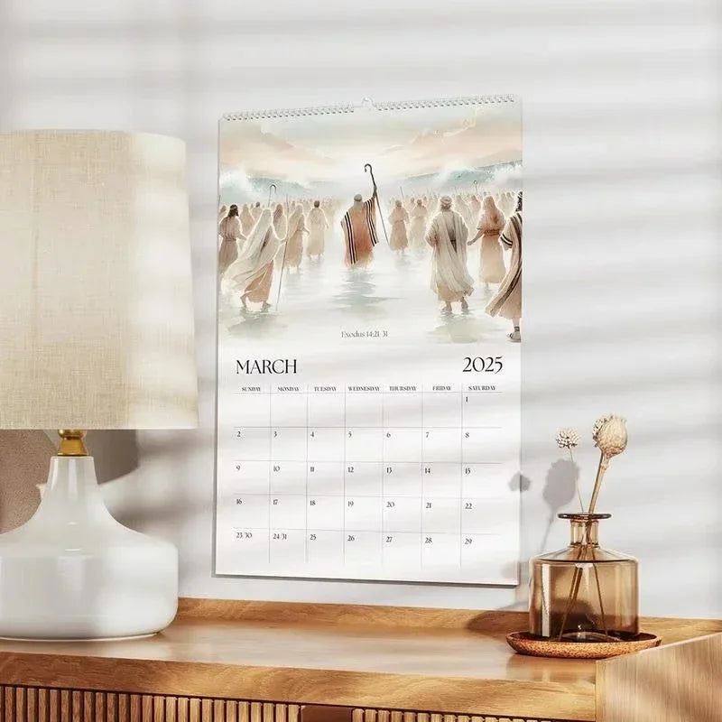 Christian Bible Stories Wall Calendar