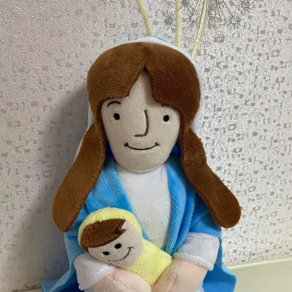 Virgin Mary Plush Doll
