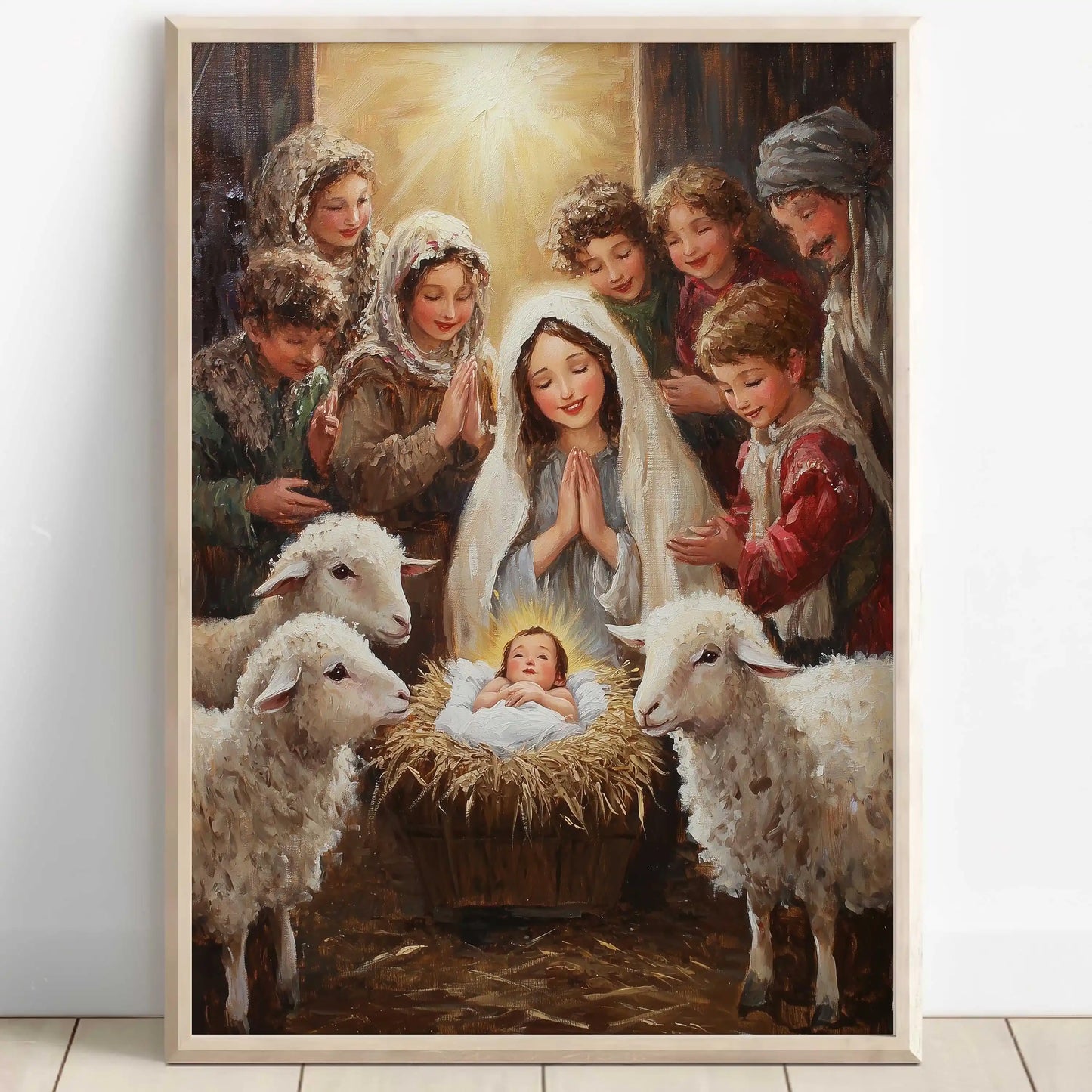 Holy Family Wall Print
