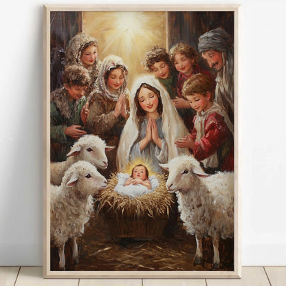 Holy Family Wall Print