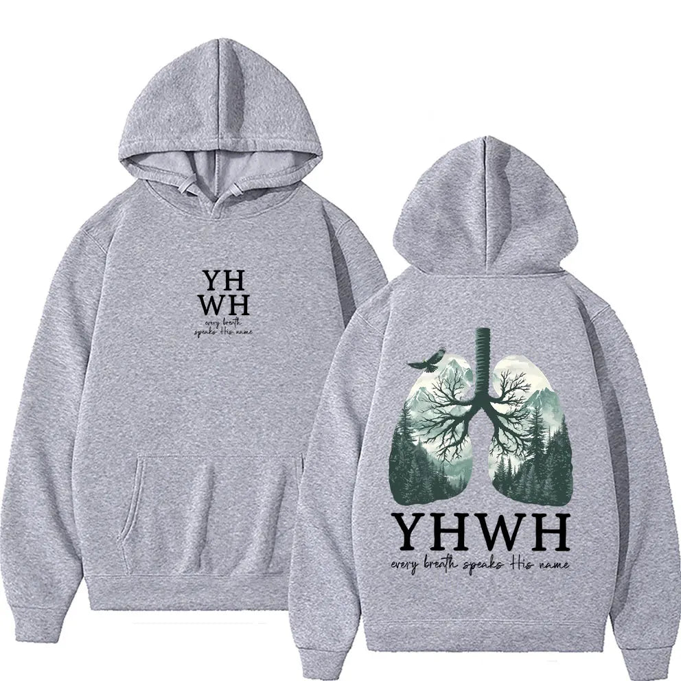 Every Breath Speak His Name - YHWH Hoodie