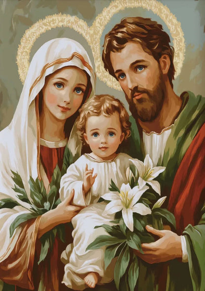 Holy Family Wall Print