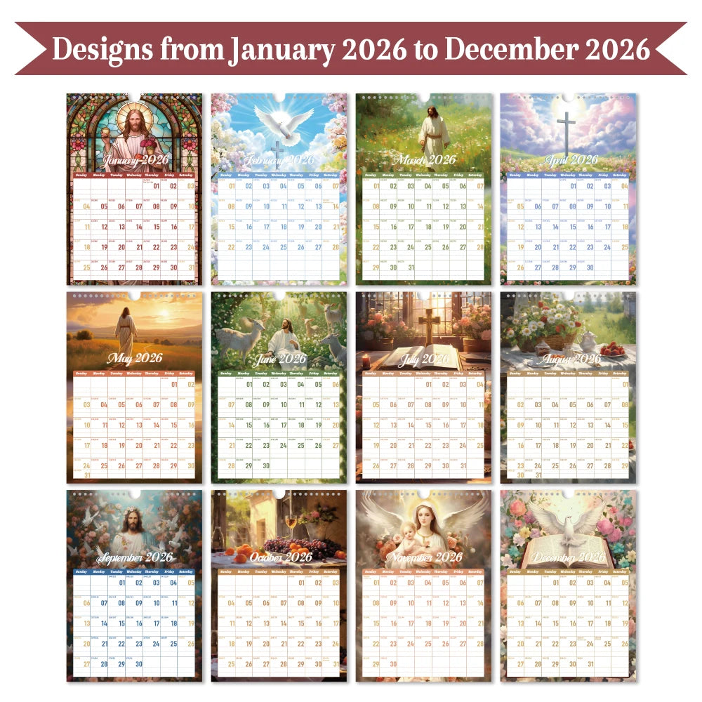 Amen&Ash 2026 Calendar