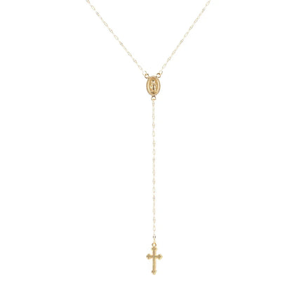 Vintage Christian Cross  Necklace
