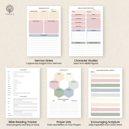 Daily Bible Study Journal - S.O.A.P Method