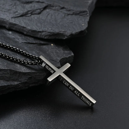 The Comic Bible - Jesus Cross Necklace