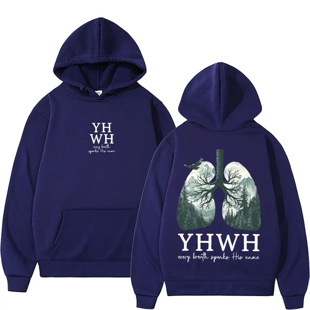 Every Breath Speak His Name - YHWH Hoodie