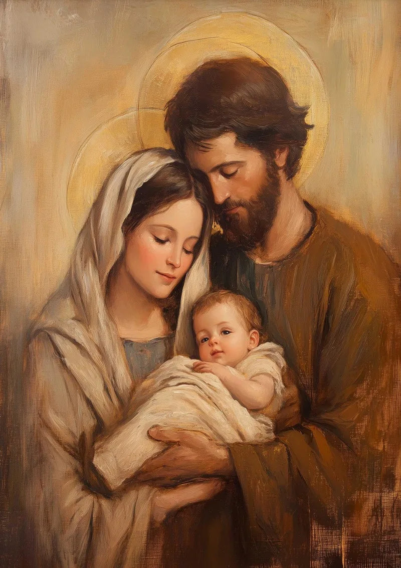 Holy Family Wall Print