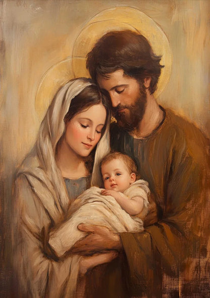 Holy Family Wall Print
