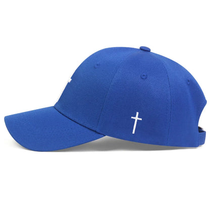 Unisex Cross embroidery Baseball Cap adjustable Golf Hat Cotton Snapback Caps Casquette Hats Casual Hip Hop Dad Hats