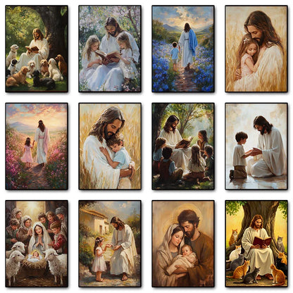 Holy Family Wall Print