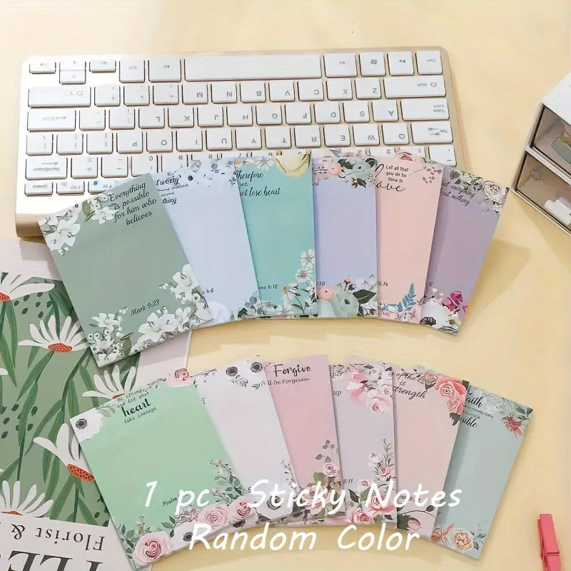 Bible Scripture Sticky Notes – Graceful Reminders – Amen&Ash