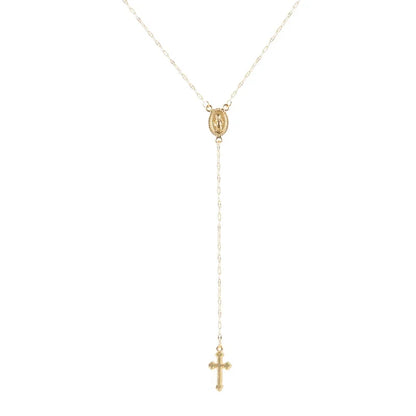 Vintage Christian Cross  Necklace