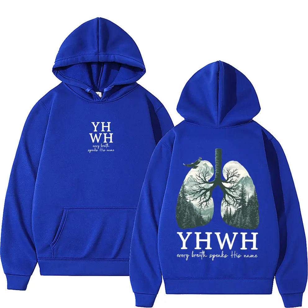 Every Breath Speak His Name - YHWH Hoodie