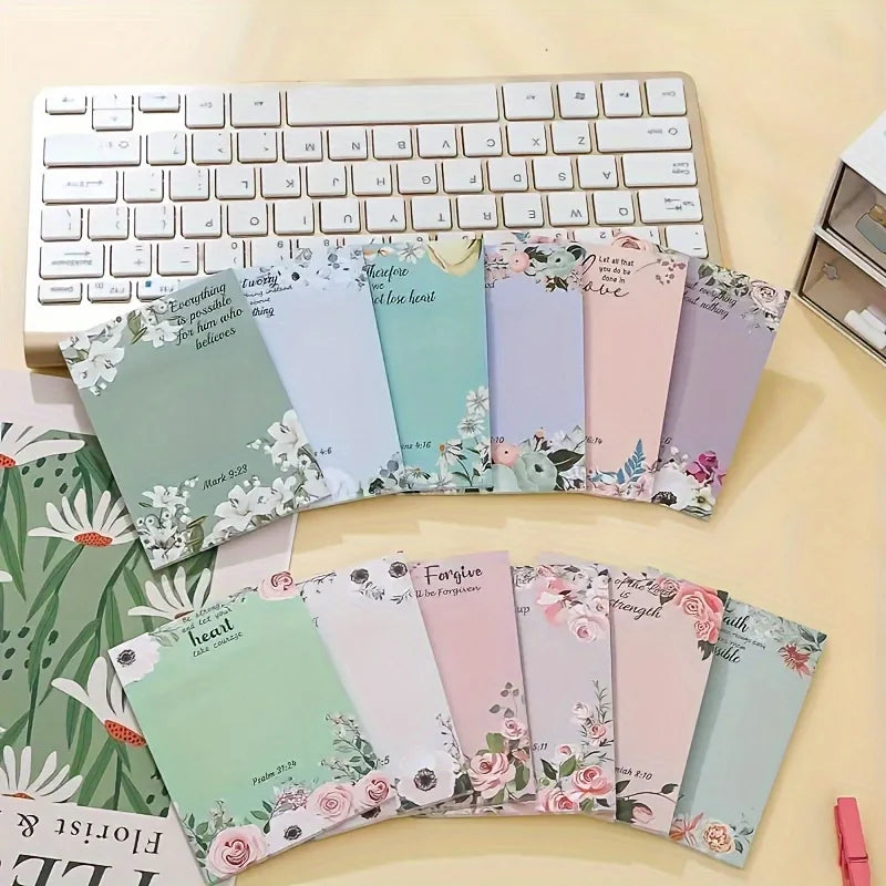 Scripture Stick Notes Bible Scripture Sticky Notes – Graceful Reminders – Amen&Ash