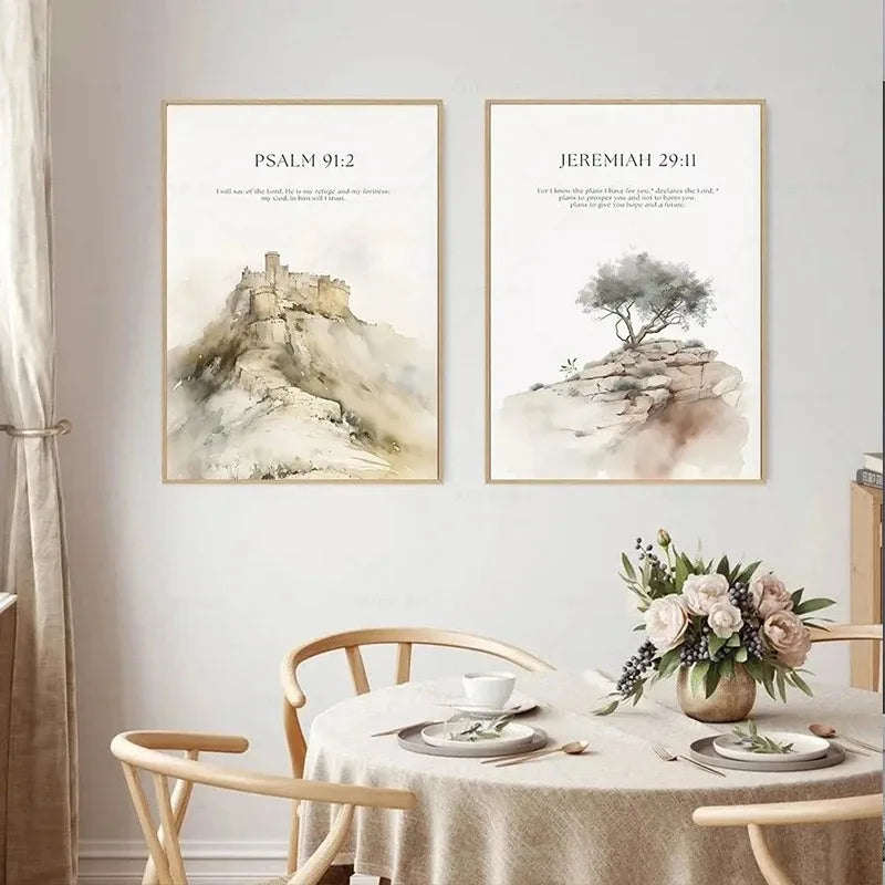 Inspirational Bible Verse Wall Art