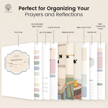 Daily Bible Study Journal - S.O.A.P Method