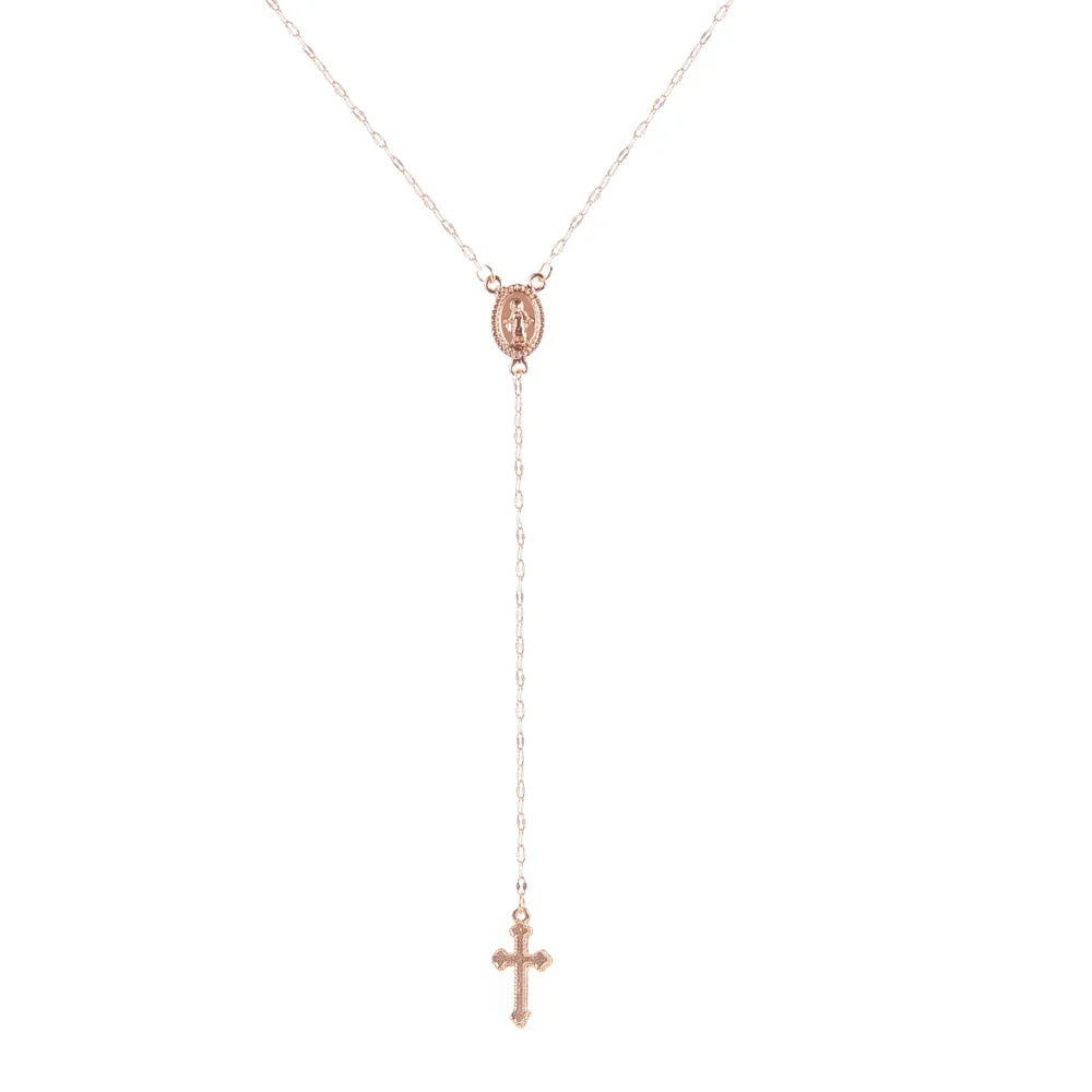 Vintage Christian Cross  Necklace