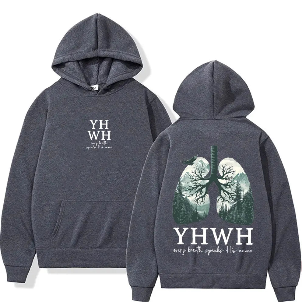 Every Breath Speak His Name - YHWH Hoodie