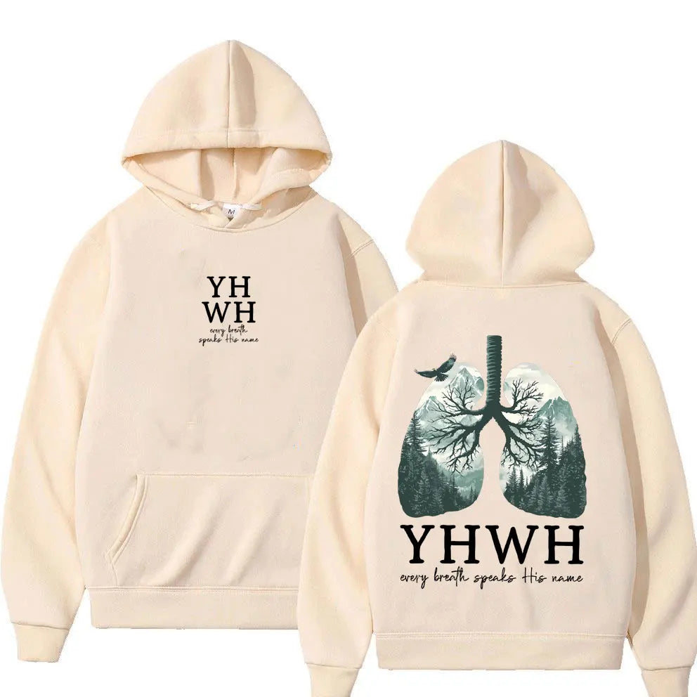 Every Breath Speak His Name - YHWH Hoodie