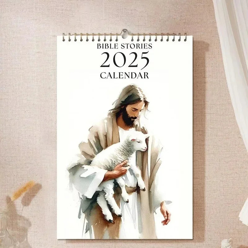 Christian Bible Stories Wall Calendar