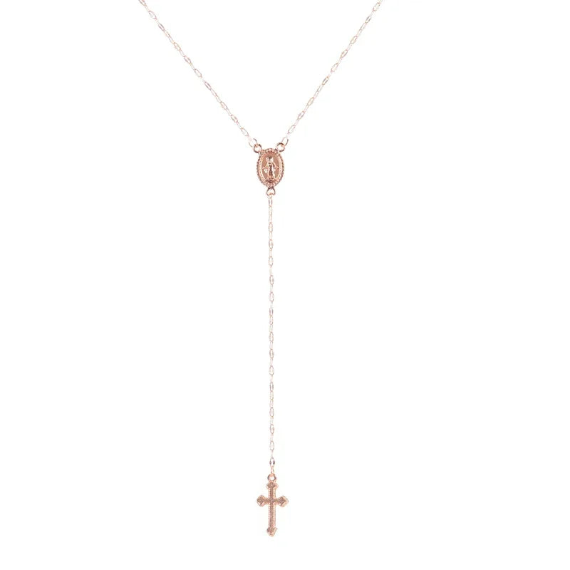 Vintage Christian Cross  Necklace