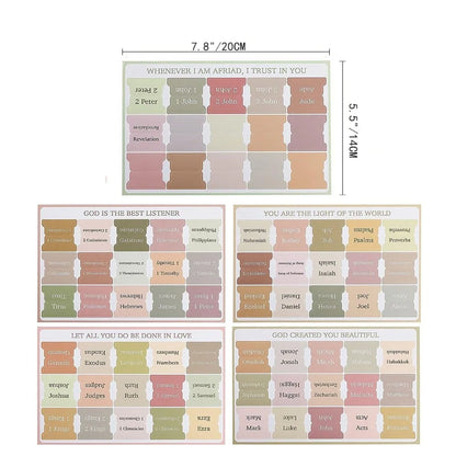 Aesthetic Bible Index Tabs