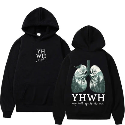 Every Breath Speak His Name - YHWH Hoodie