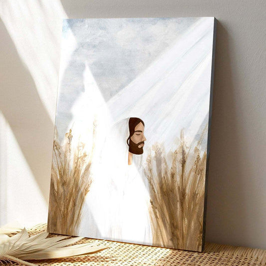 Jesus Christ & Abundance Art Canvas